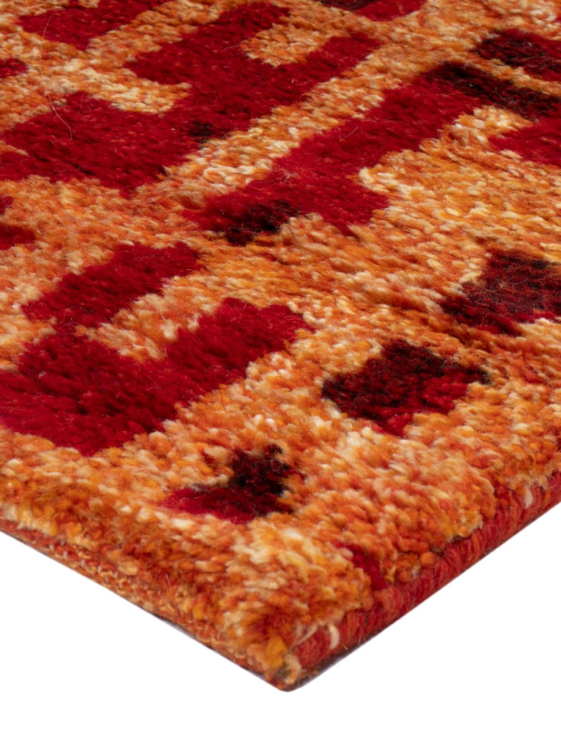 Alfombra Gabbeh - Indus - 90 x 60 cm - caramelo