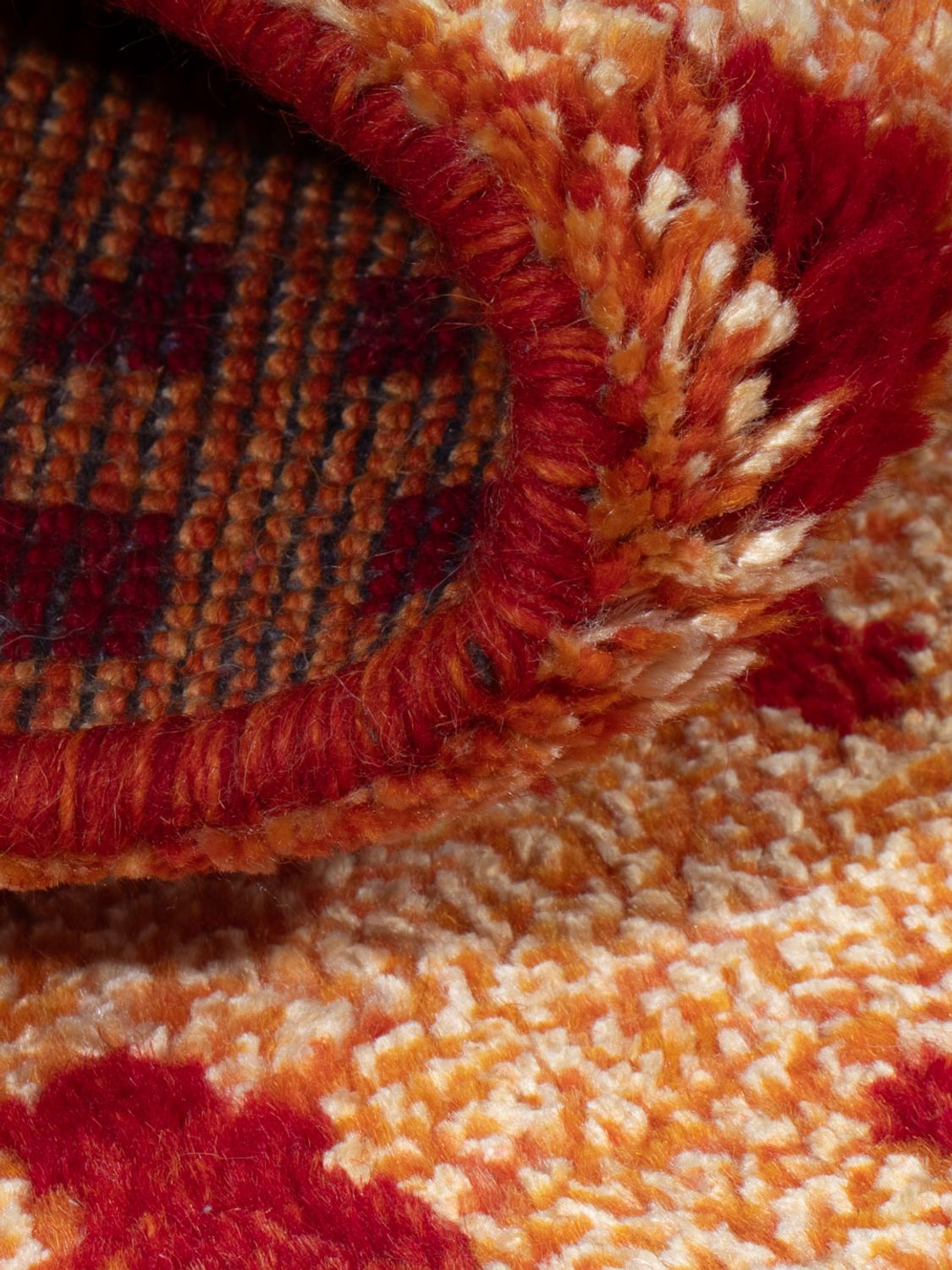 Alfombra Gabbeh - Indus - 90 x 60 cm - caramelo