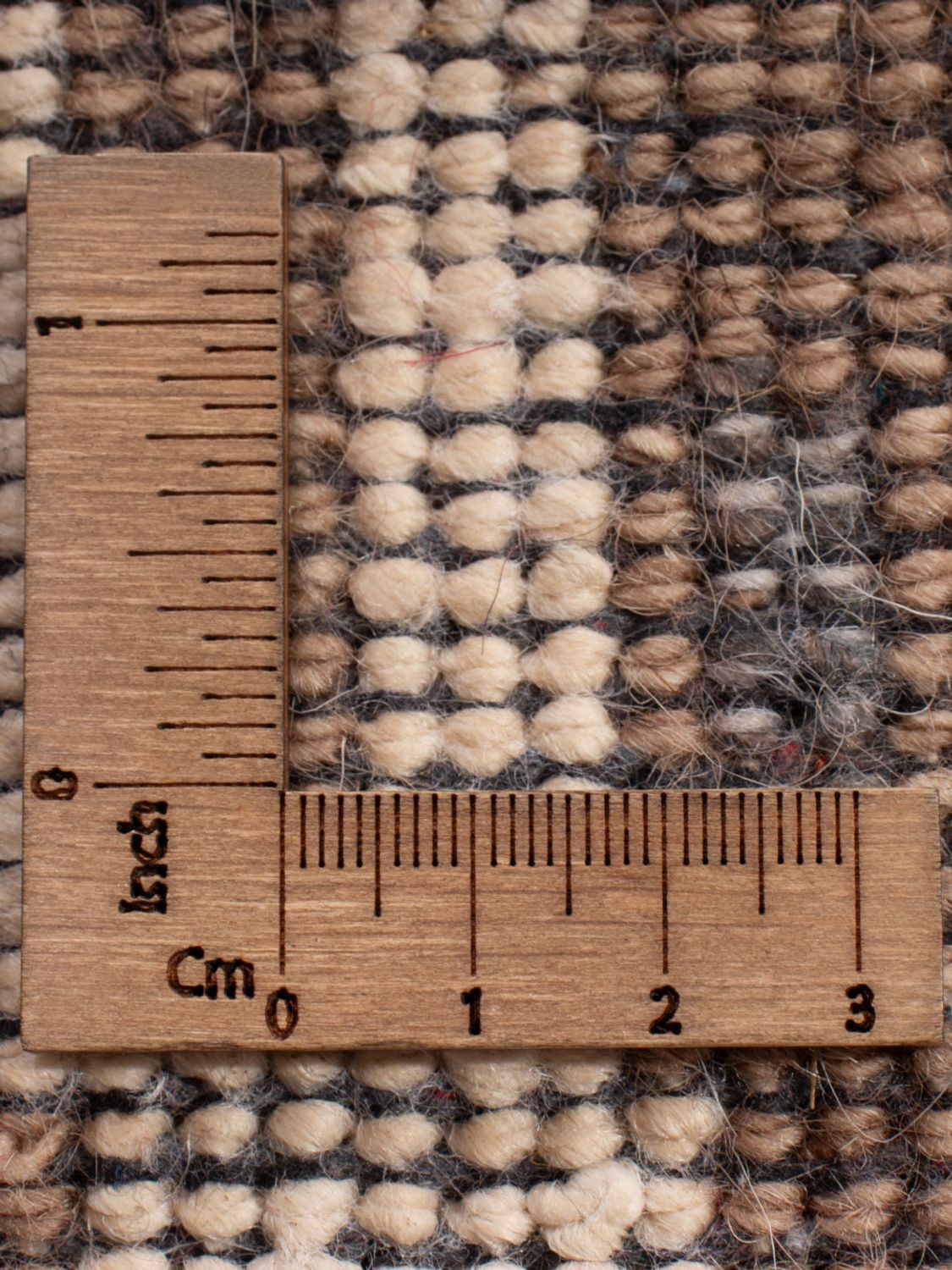 Alfombra Gabbeh - Indus - 90 x 60 cm - caramelo