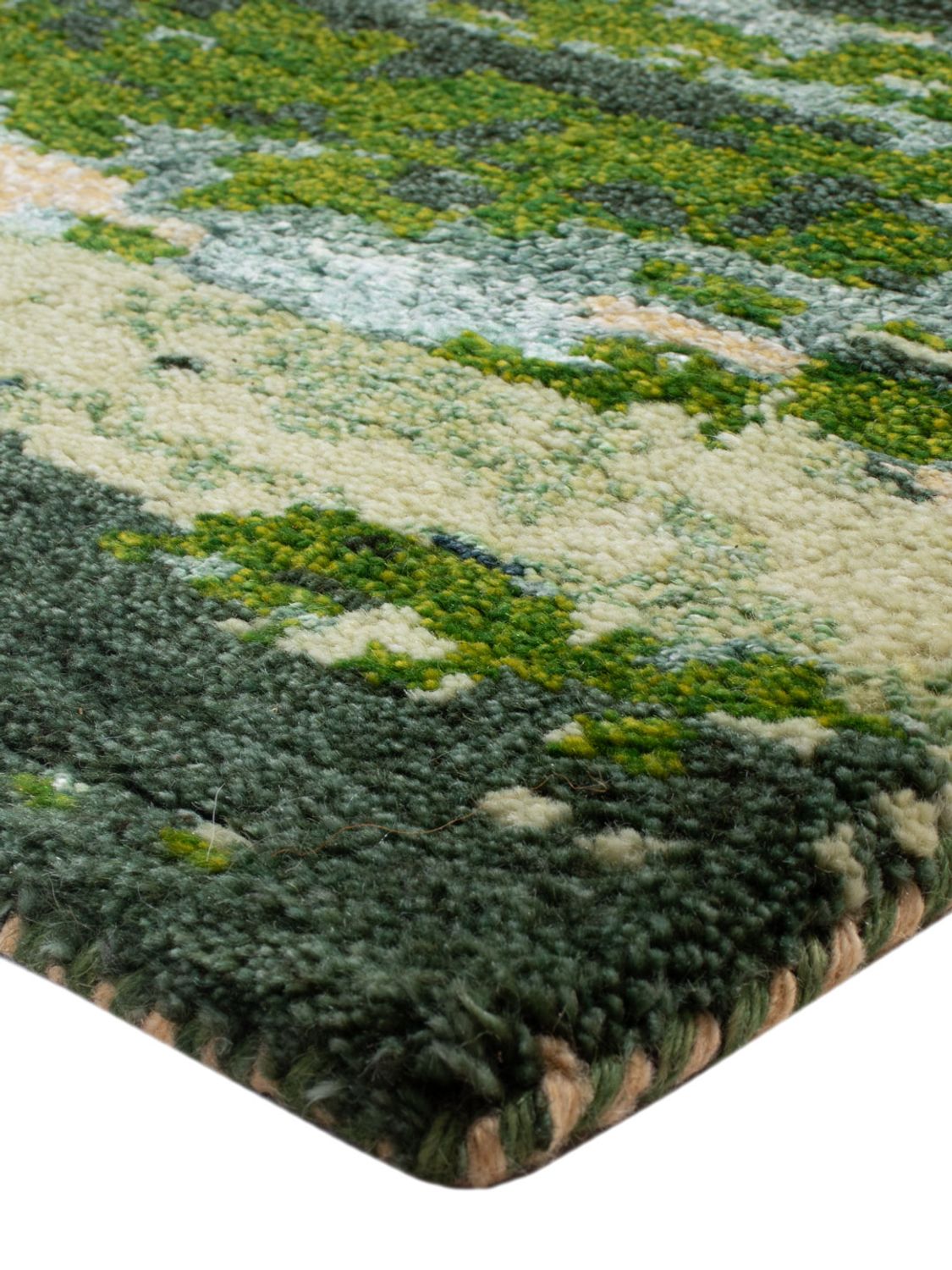 Alfombra Gabbeh - Indus - 90 x 60 cm - caramelo