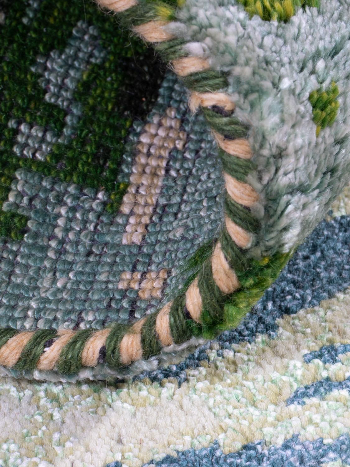 Alfombra Gabbeh - Indus - 90 x 60 cm - caramelo