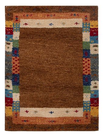 Alfombra Gabbeh - Indus - 90 x 60 cm - caramelo