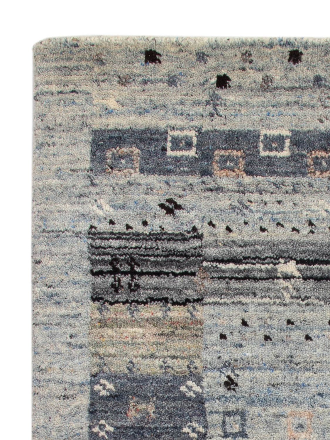 Alfombra Gabbeh - Loribaft Softy - 90 x 60 cm - caramelo