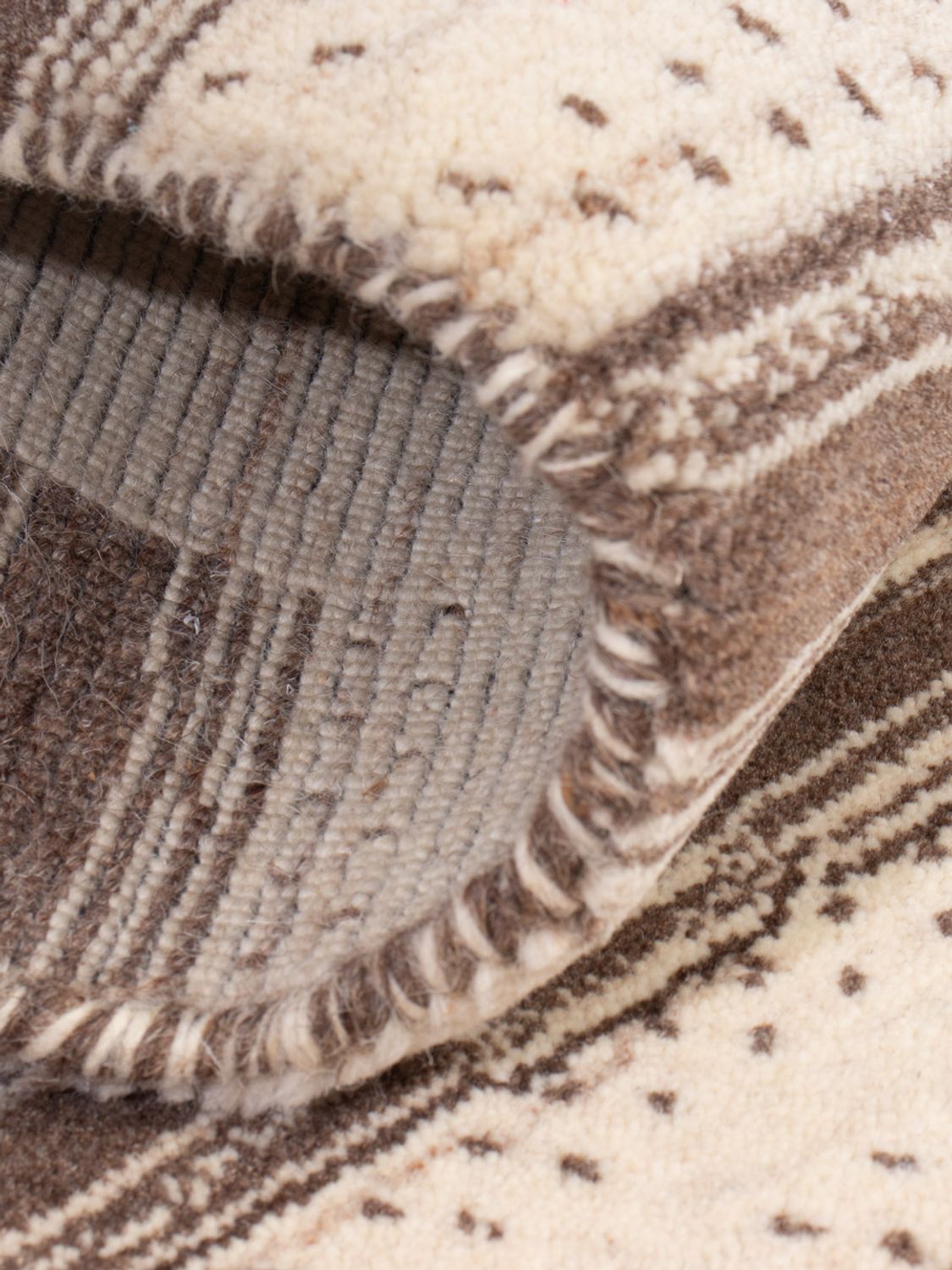 Alfombra Gabbeh - Loribaft Softy - 90 x 60 cm - caramelo