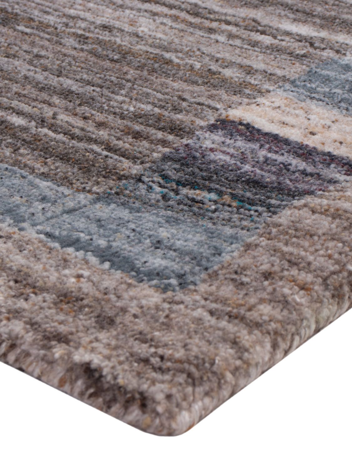 Alfombra Gabbeh - Loribaft Softy - 90 x 60 cm - caramelo