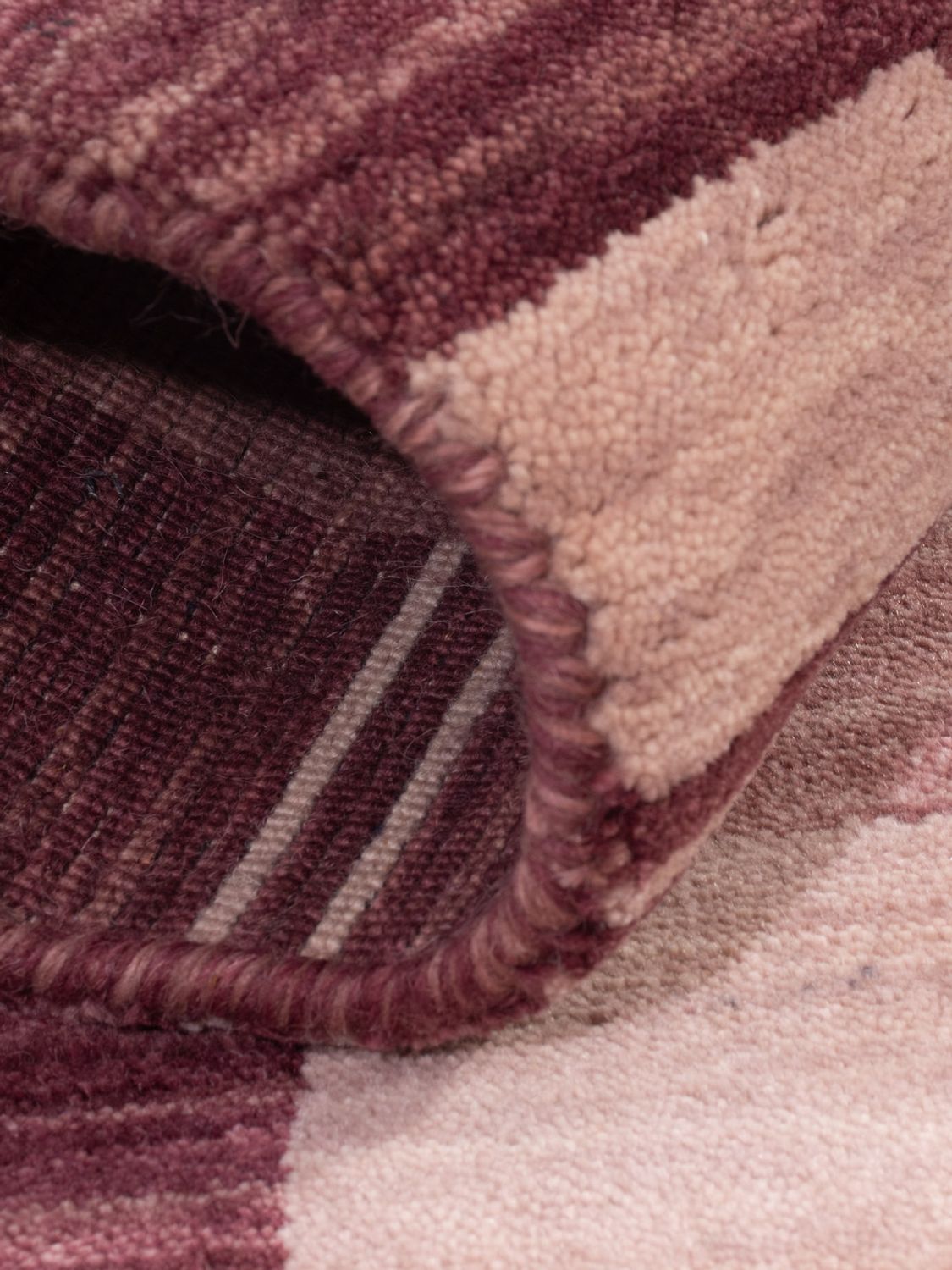 Alfombra Gabbeh - Loribaft Softy - 90 x 60 cm - caramelo