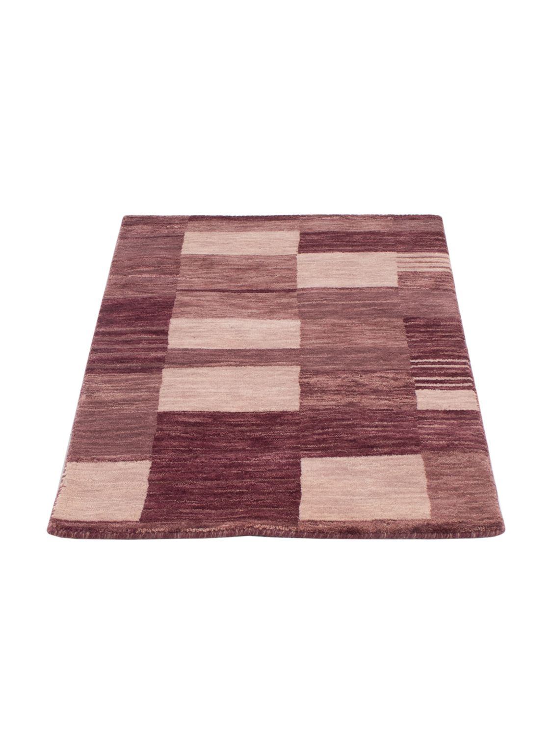 Alfombra Gabbeh - Loribaft Softy - 90 x 60 cm - caramelo
