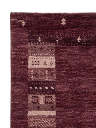 Alfombra Gabbeh - Loribaft Softy - 90 x 60 cm - caramelo