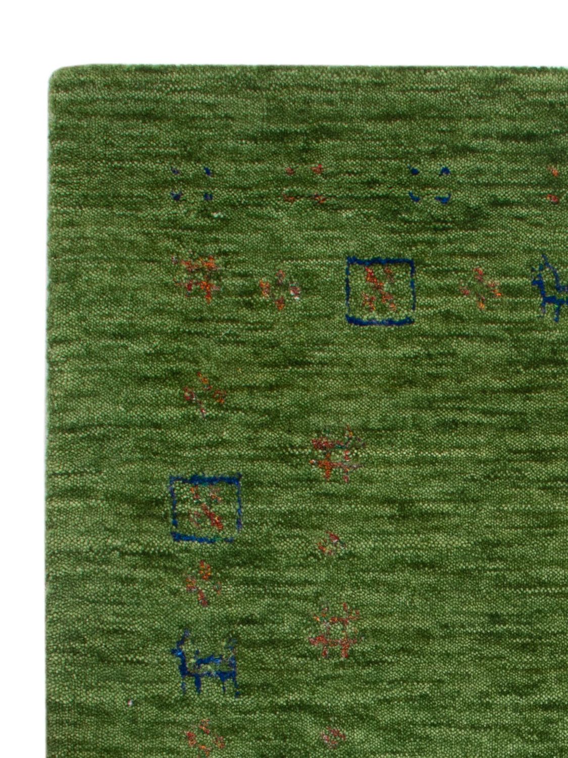 Alfombra Gabbeh - Loribaft Softy - 90 x 60 cm - caramelo