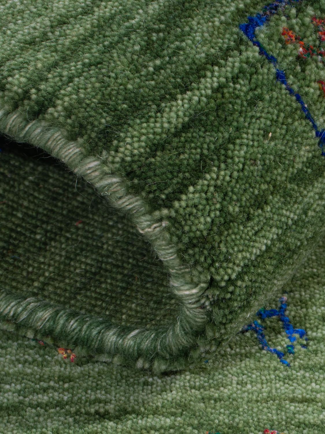 Alfombra Gabbeh - Loribaft Softy - 90 x 60 cm - caramelo