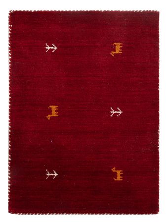 Alfombra Gabbeh - Loribaft Softy - 90 x 60 cm - caramelo