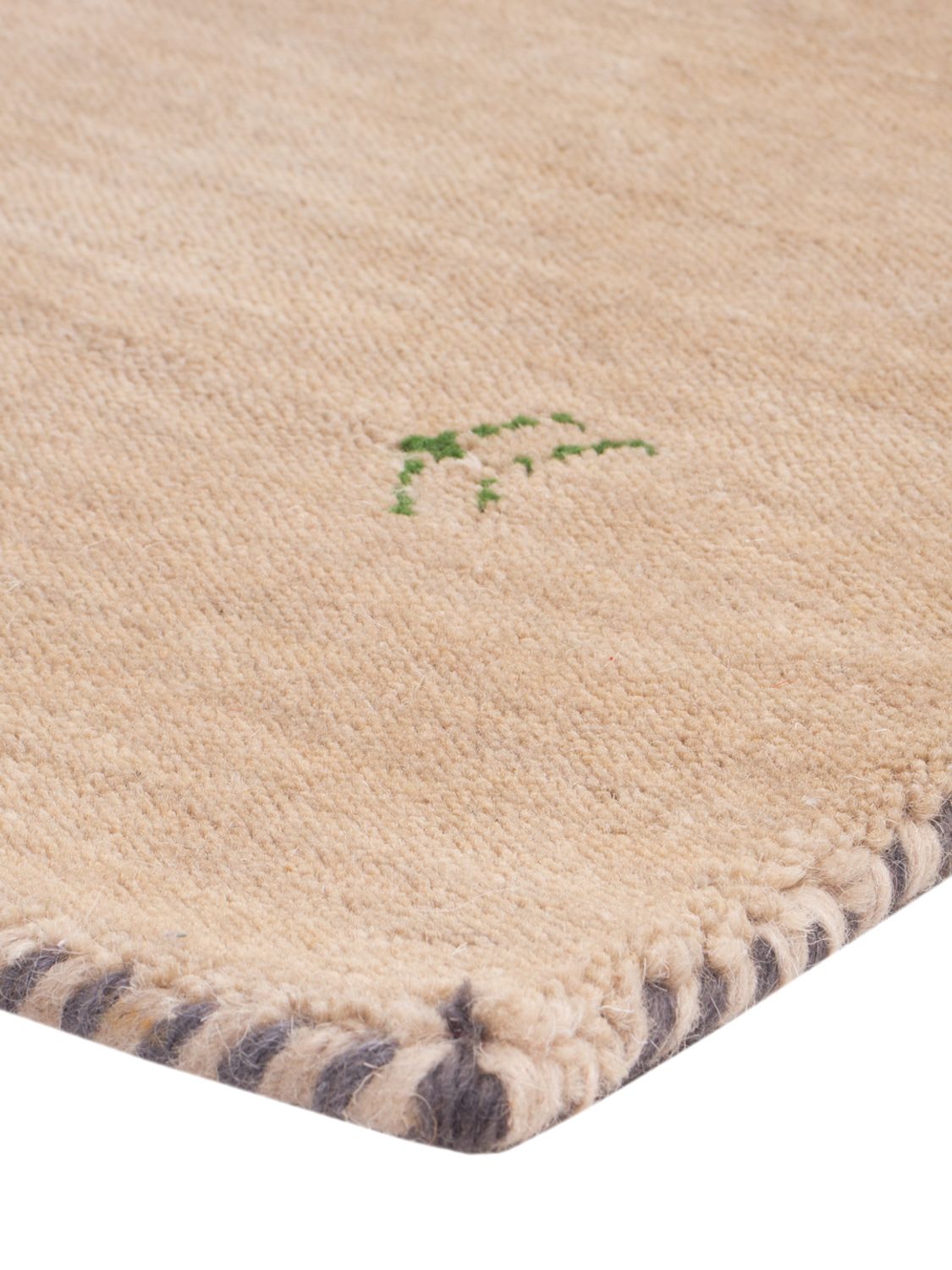 Alfombra Gabbeh - Loribaft Softy - 90 x 60 cm - caramelo