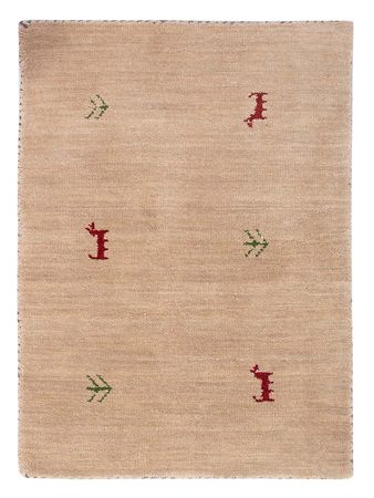 Alfombra Gabbeh - Loribaft Softy - 90 x 60 cm - caramelo