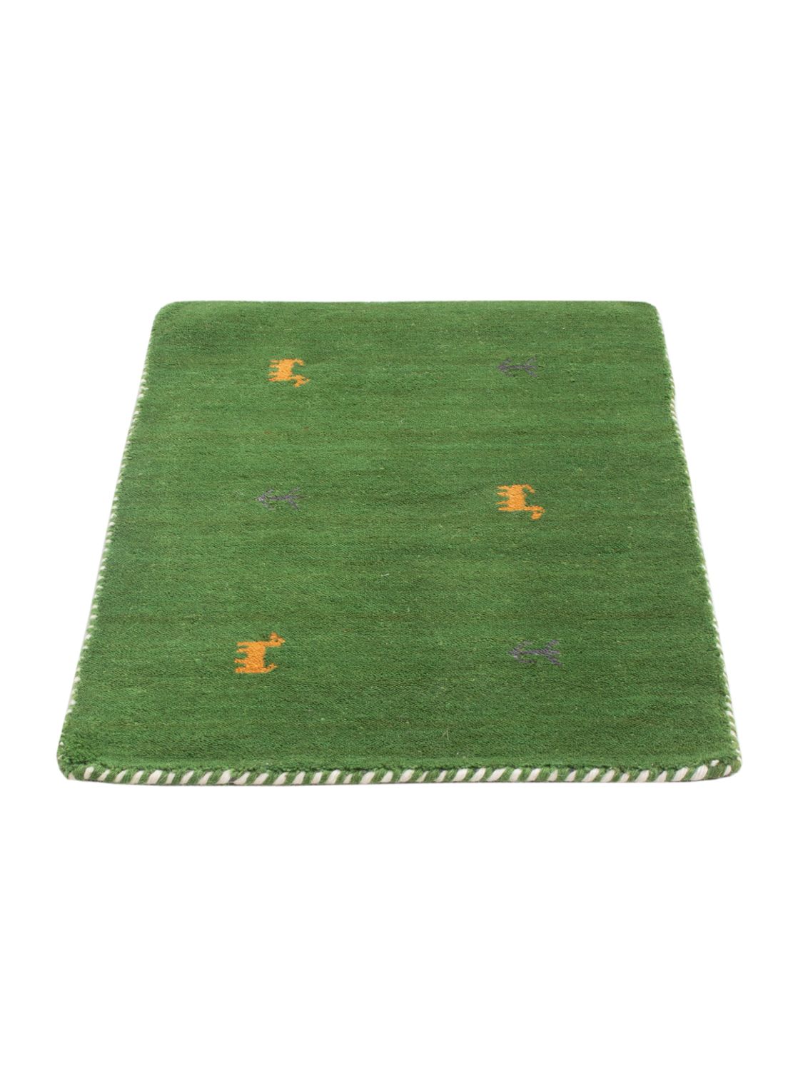Alfombra Gabbeh - Loribaft Softy - 90 x 60 cm - caramelo