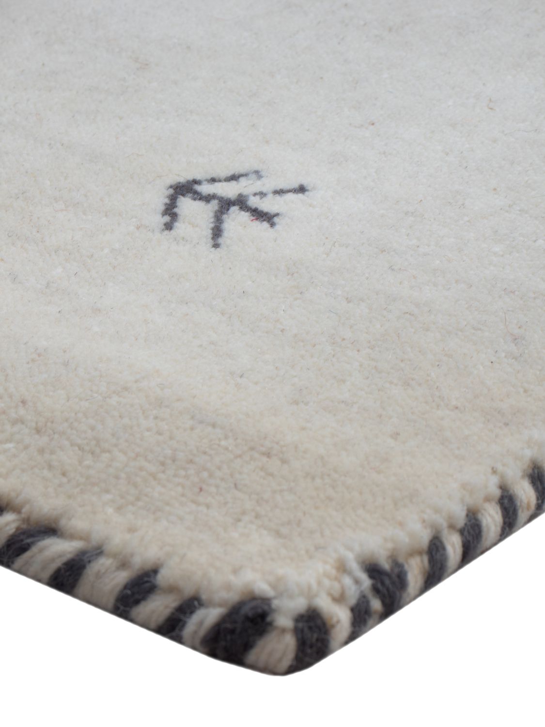 Alfombra Gabbeh - Loribaft Softy - 90 x 60 cm - caramelo