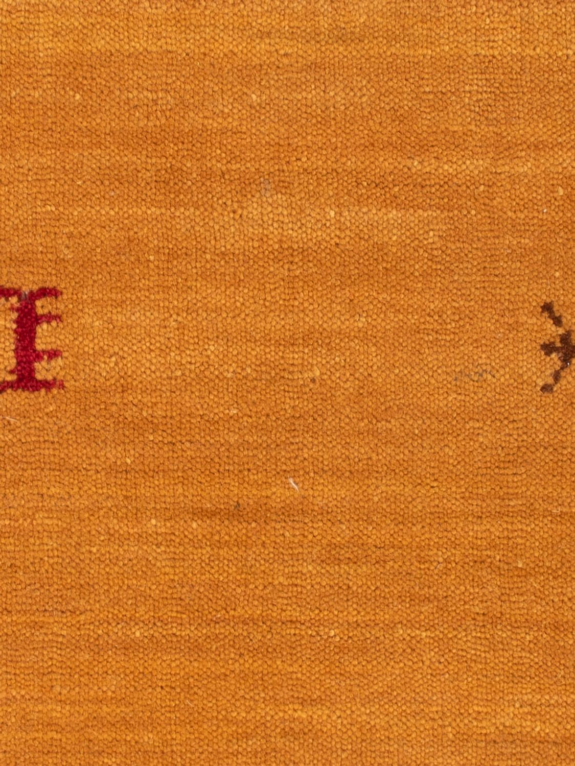 Alfombra Gabbeh - Loribaft Softy - 90 x 60 cm - caramelo