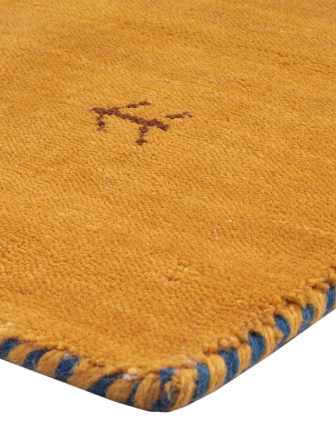 Alfombra Gabbeh - Loribaft Softy - 90 x 60 cm - caramelo