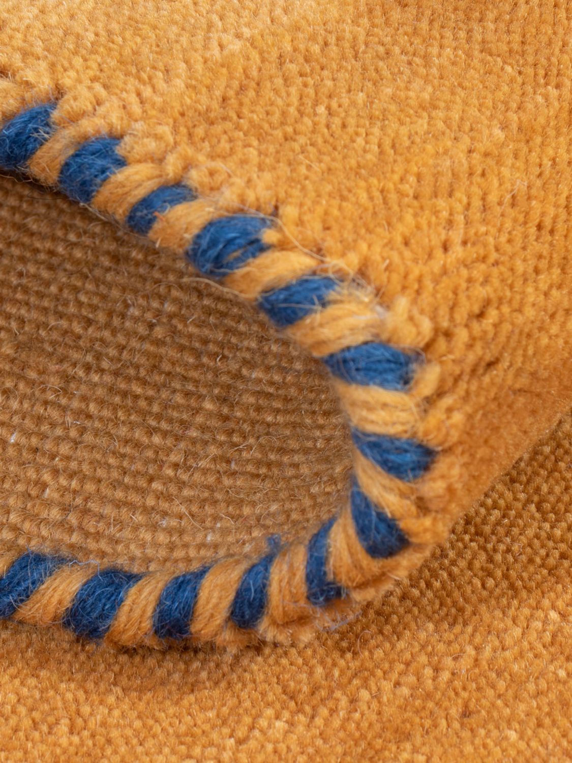 Alfombra Gabbeh - Loribaft Softy - 90 x 60 cm - caramelo