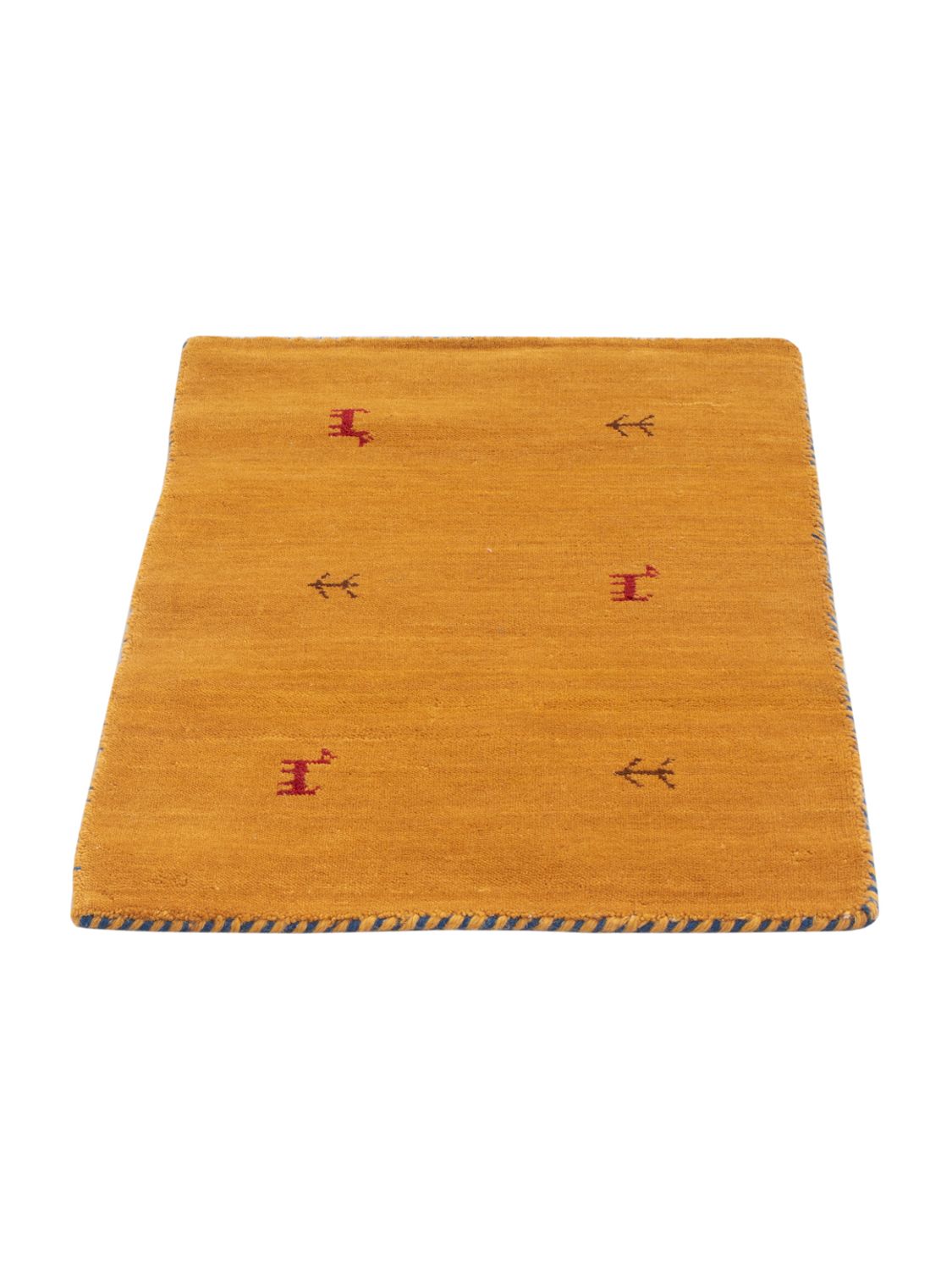Alfombra Gabbeh - Loribaft Softy - 90 x 60 cm - caramelo