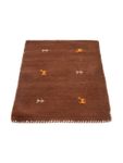 Alfombra Gabbeh - Loribaft Softy - 90 x 60 cm - caramelo