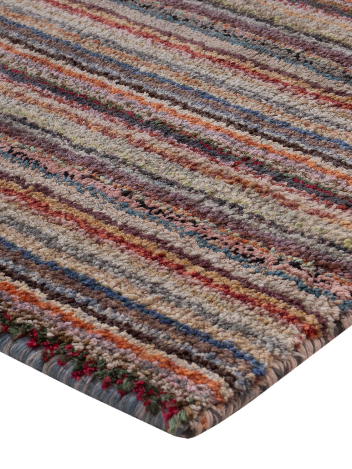 Alfombra Gabbeh - Loribaft Softy - 150 x 90 cm - caramelo