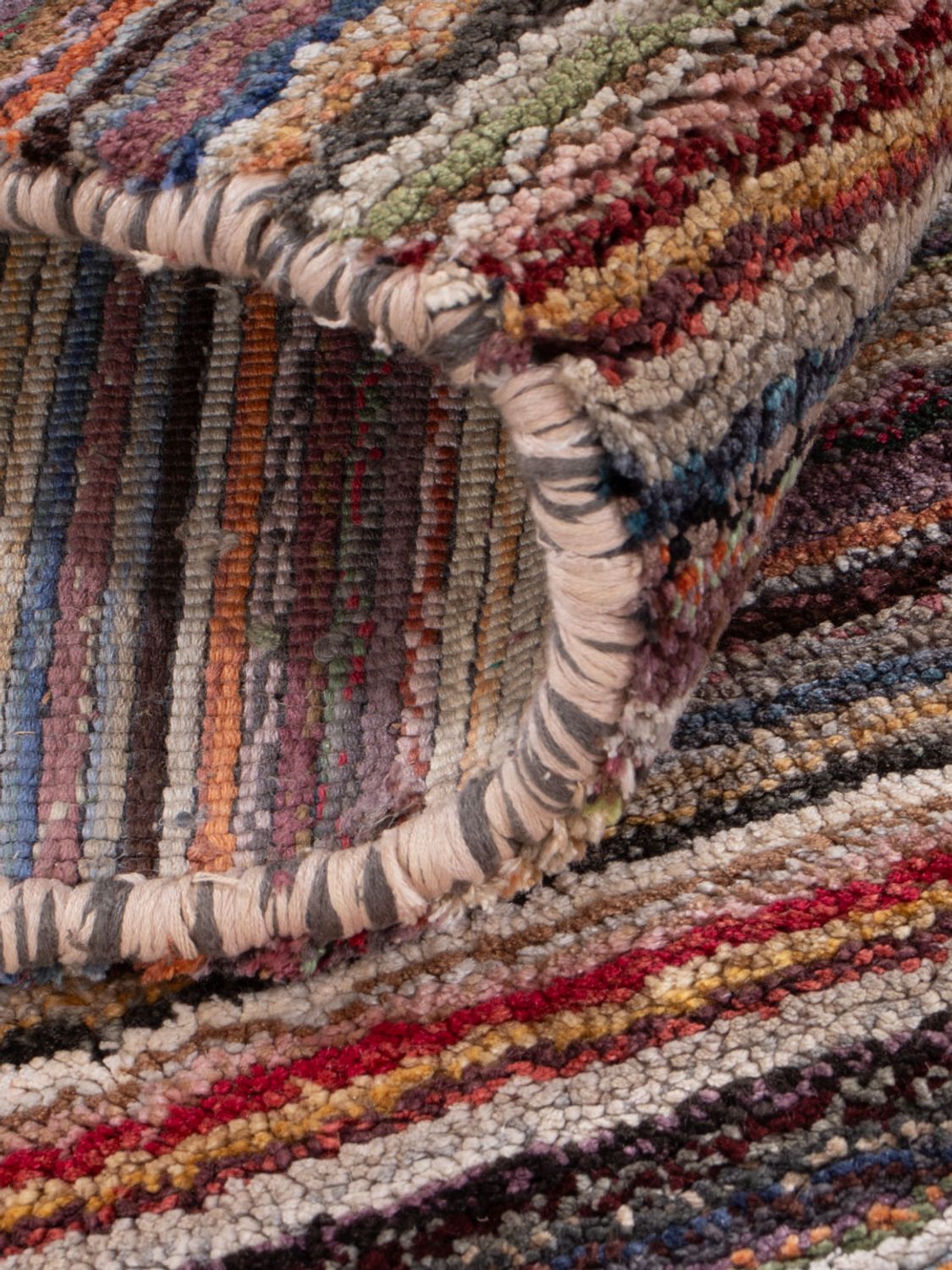 Alfombra Gabbeh - Loribaft Softy - 150 x 90 cm - caramelo