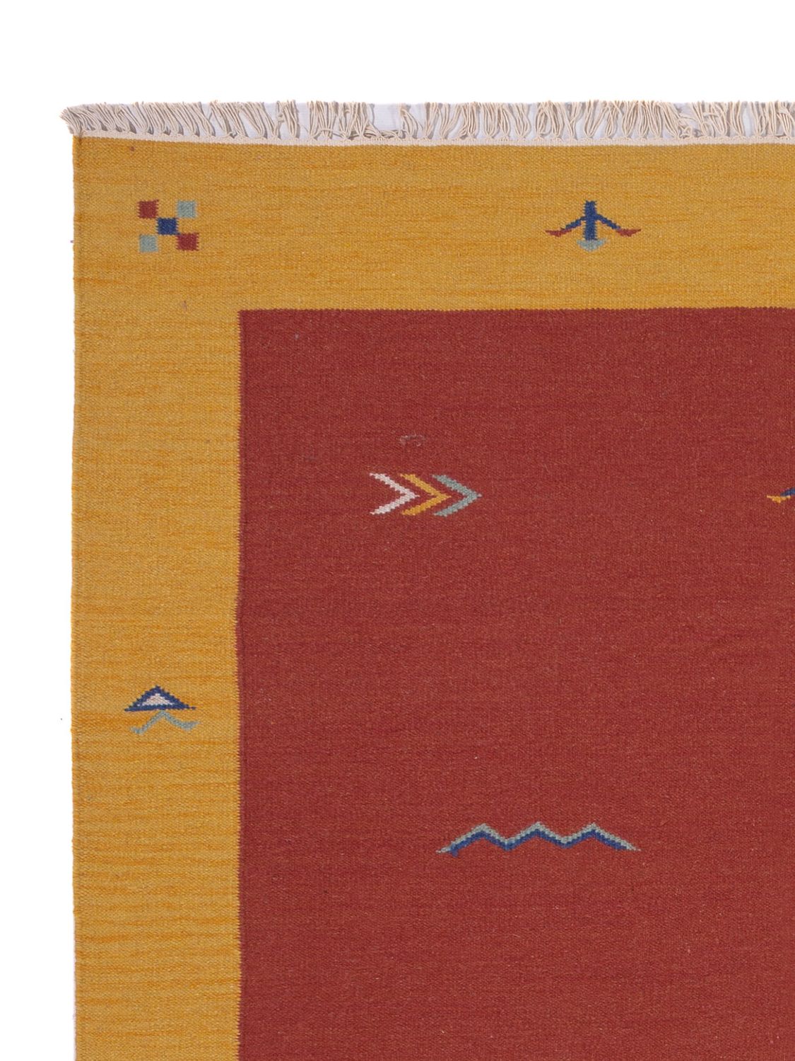 Kelimský koberec - Trendy - 240 x 170 cm - karamelová