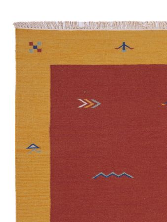 Kelimský koberec - Trendy - 240 x 170 cm - karamelová