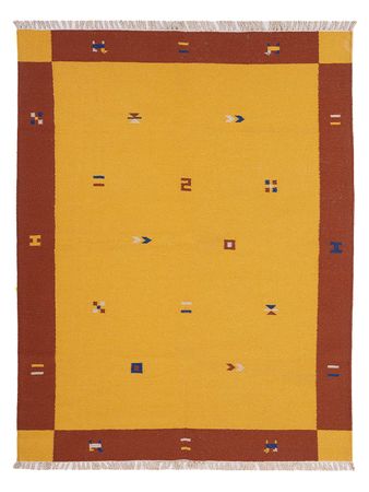 Kelimský koberec - Trendy - 240 x 170 cm - karamelová