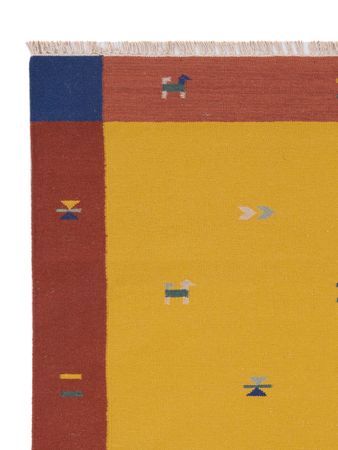 Kelimský koberec - Trendy - 240 x 170 cm - karamelová