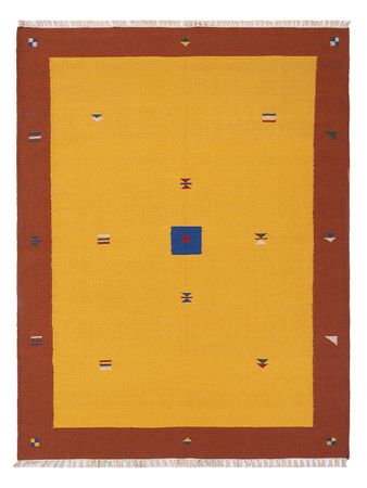 Alfombra Kelim - Tendencia - 240 x 170 cm - caramelo