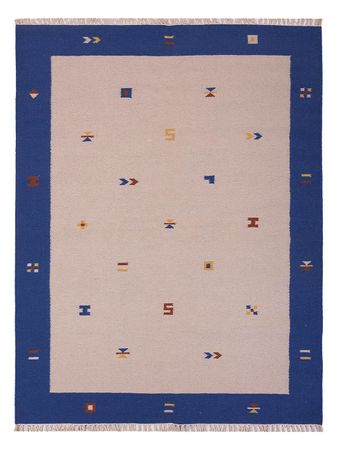 Alfombra Kelim - Tendencia - 240 x 170 cm - caramelo