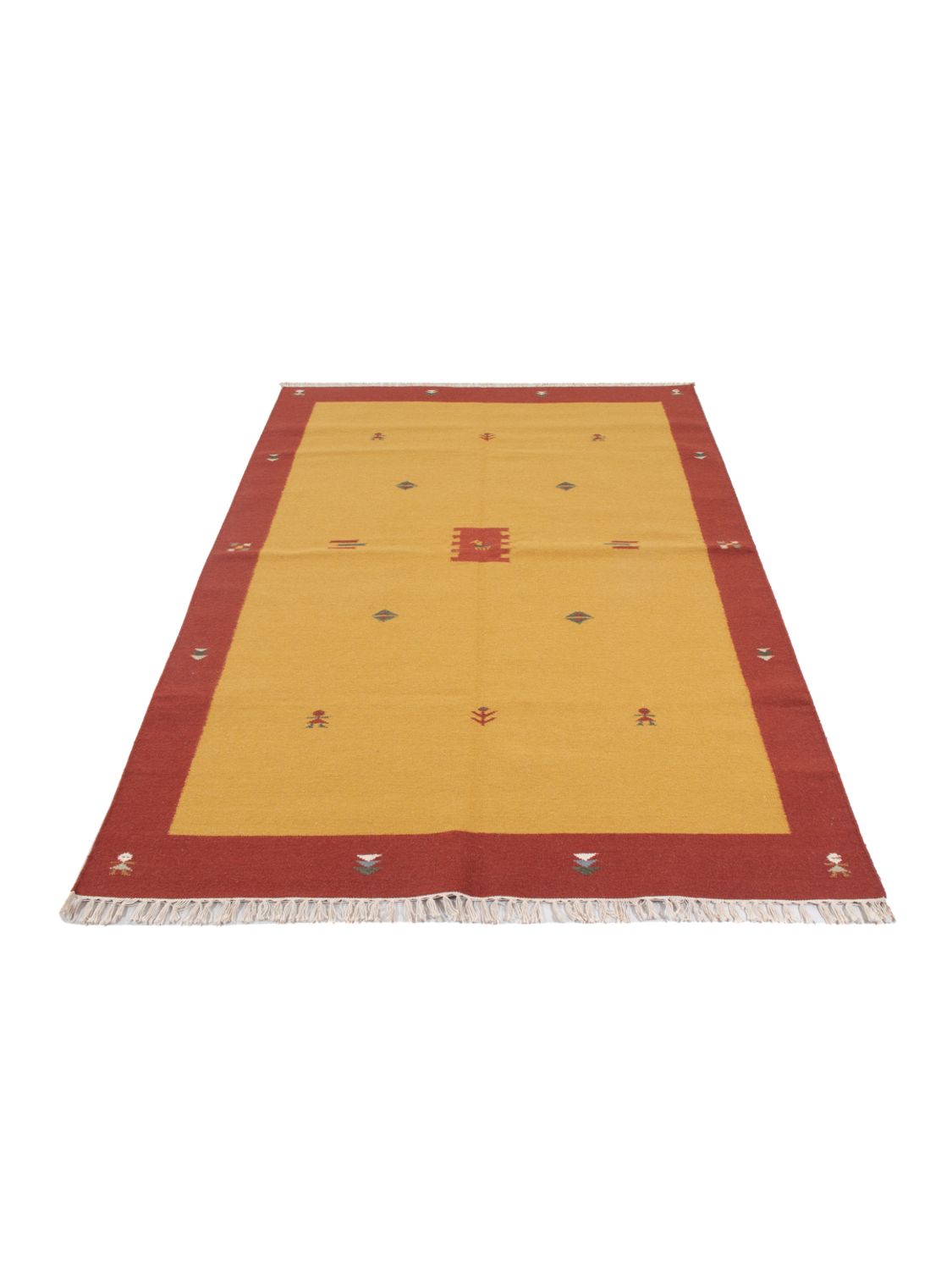 Alfombra Kelim - Tendencia - 240 x 170 cm - caramelo