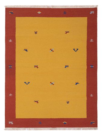 Kelimský koberec - Trendy - 240 x 170 cm - karamelová