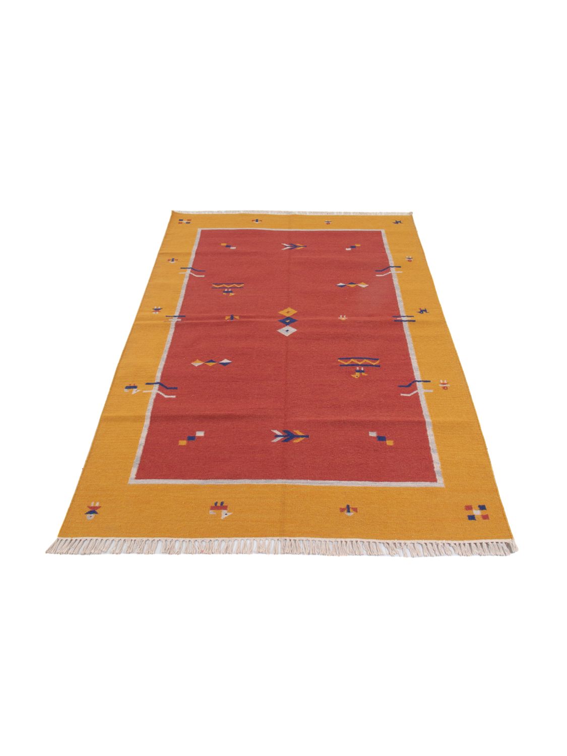 Alfombra Kelim - Tendencia - 240 x 170 cm - caramelo