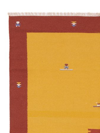 Alfombra Kelim - Tendencia - 240 x 170 cm - caramelo