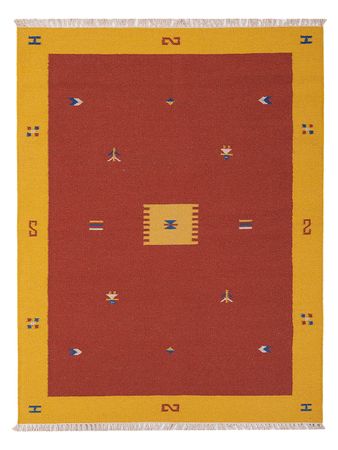 Kelimský koberec - Trendy - 240 x 170 cm - karamelová