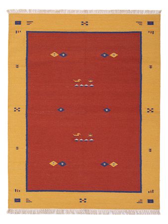 Kelimský koberec - Trendy - 240 x 170 cm - karamelová