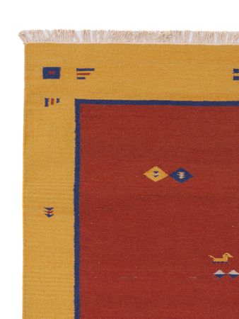 Kelimský koberec - Trendy - 240 x 170 cm - karamelová