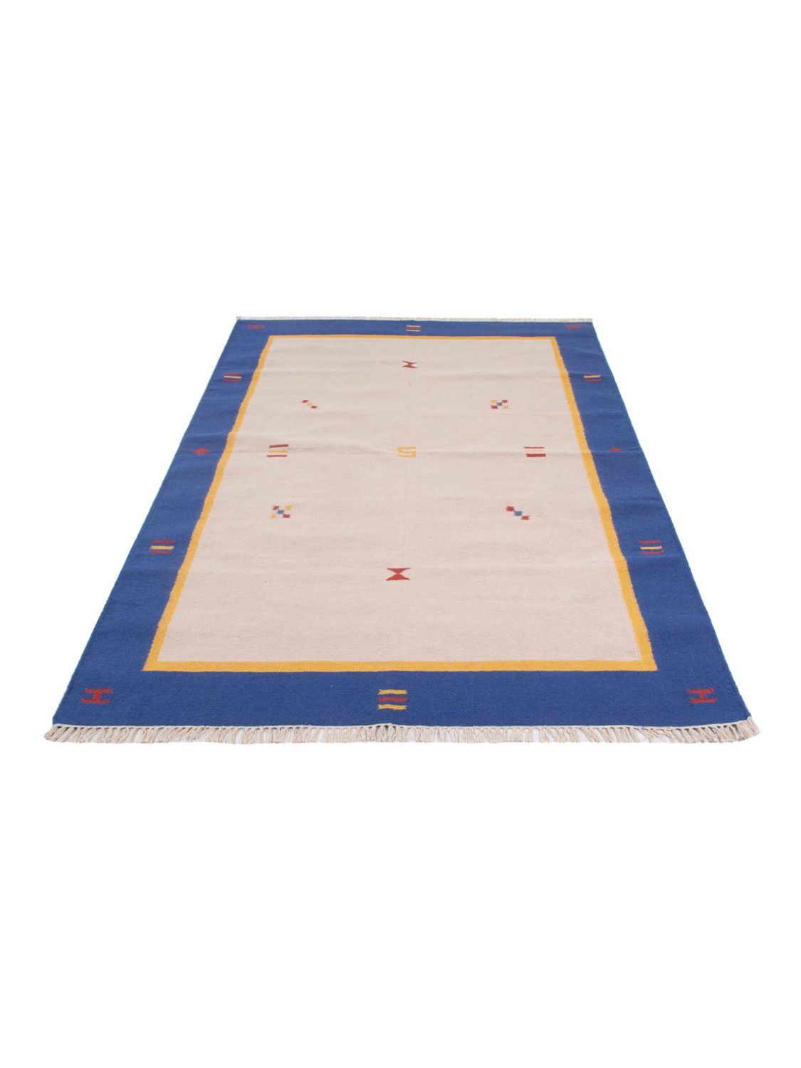 Alfombra Kelim - Tendencia - 240 x 170 cm - caramelo