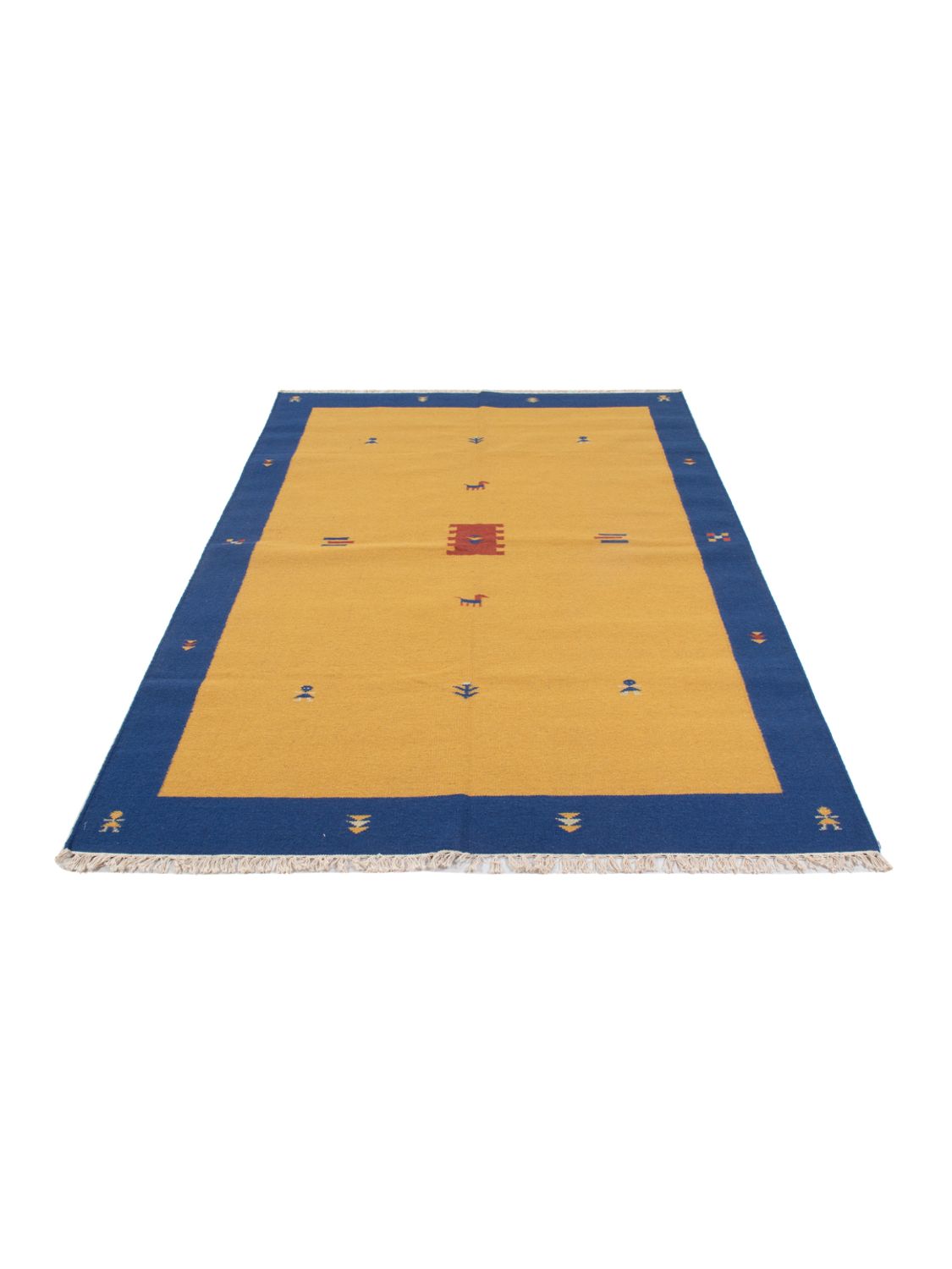 Kelimský koberec - Trendy - 240 x 170 cm - karamelová