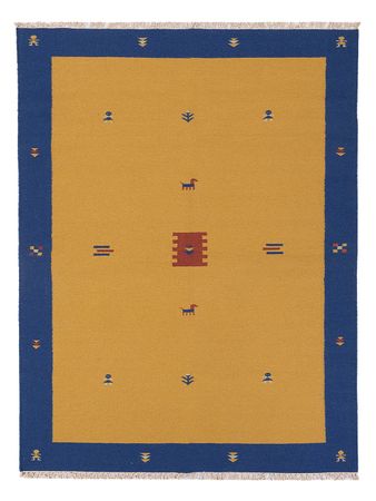 Kelimský koberec - Trendy - 240 x 170 cm - karamelová