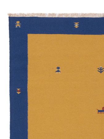 Kelimský koberec - Trendy - 240 x 170 cm - karamelová