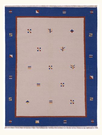 Kelimský koberec - Trendy - 240 x 170 cm - karamelová