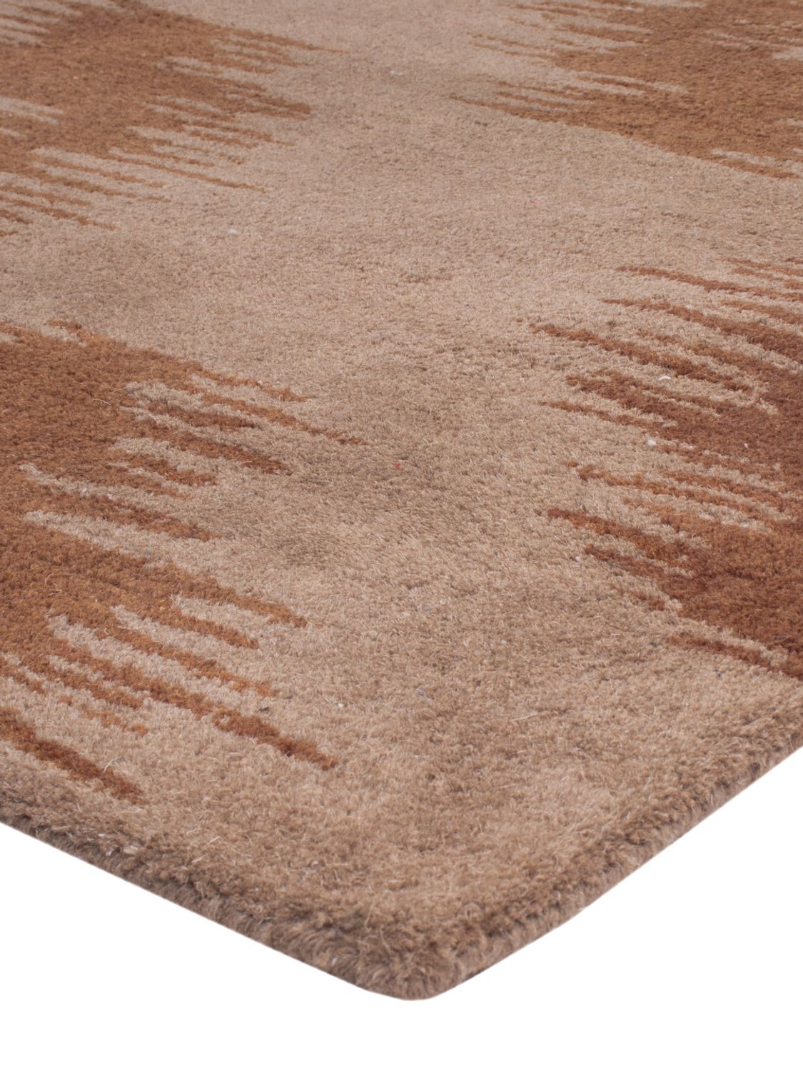Alfombra de lana - 200 x 150 cm - caramelo