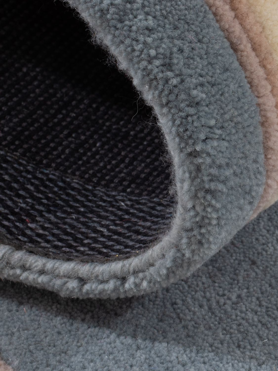 Vlněný koberec - 150 x 80 cm - karamelová