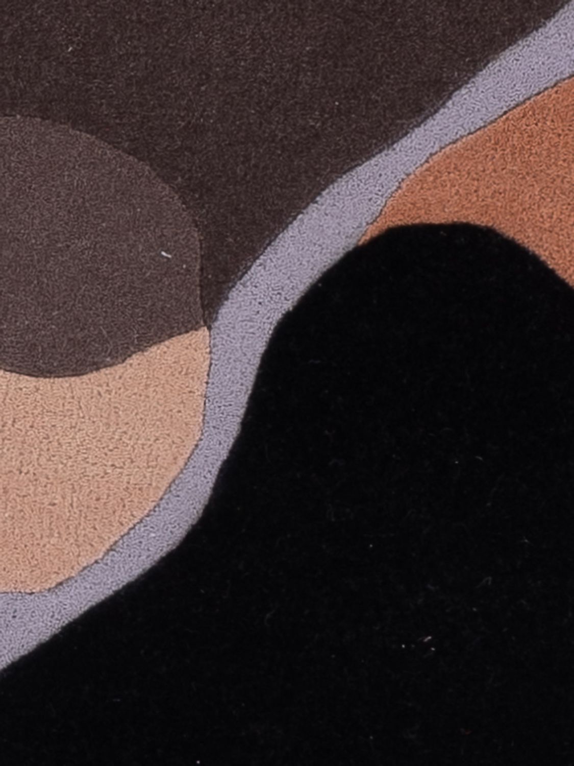 Ullteppe - 90 x 60 cm - karamell