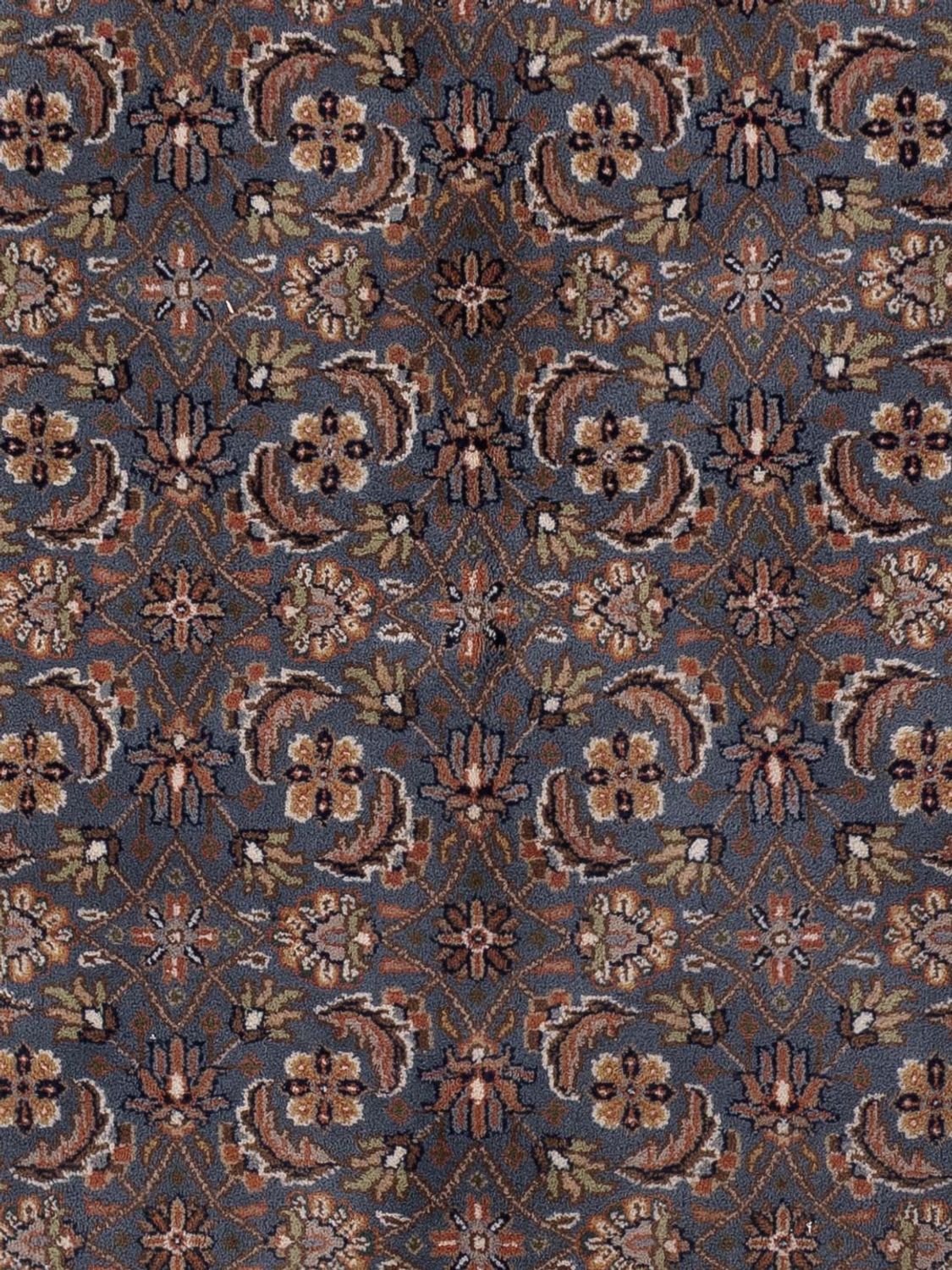 Orientální koberec - Keshan - Indus čtvercový  - 200 x 200 cm - karamelová