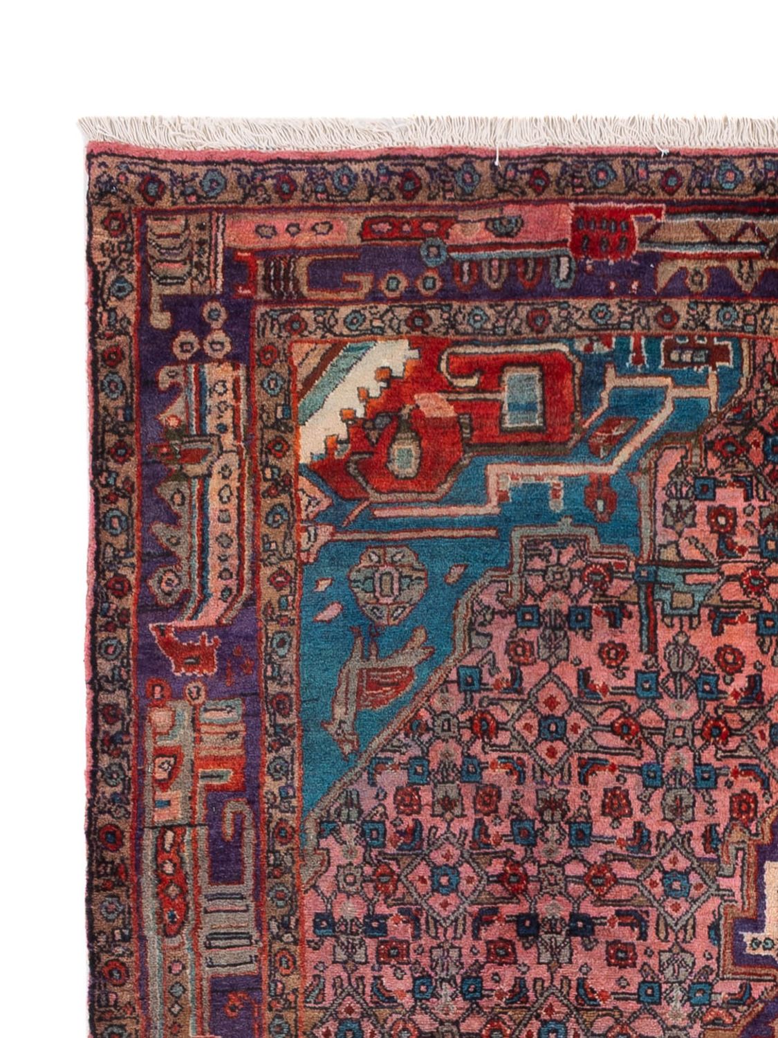 Perský koberec - Nomádský - 250 x 157 cm - karamelová