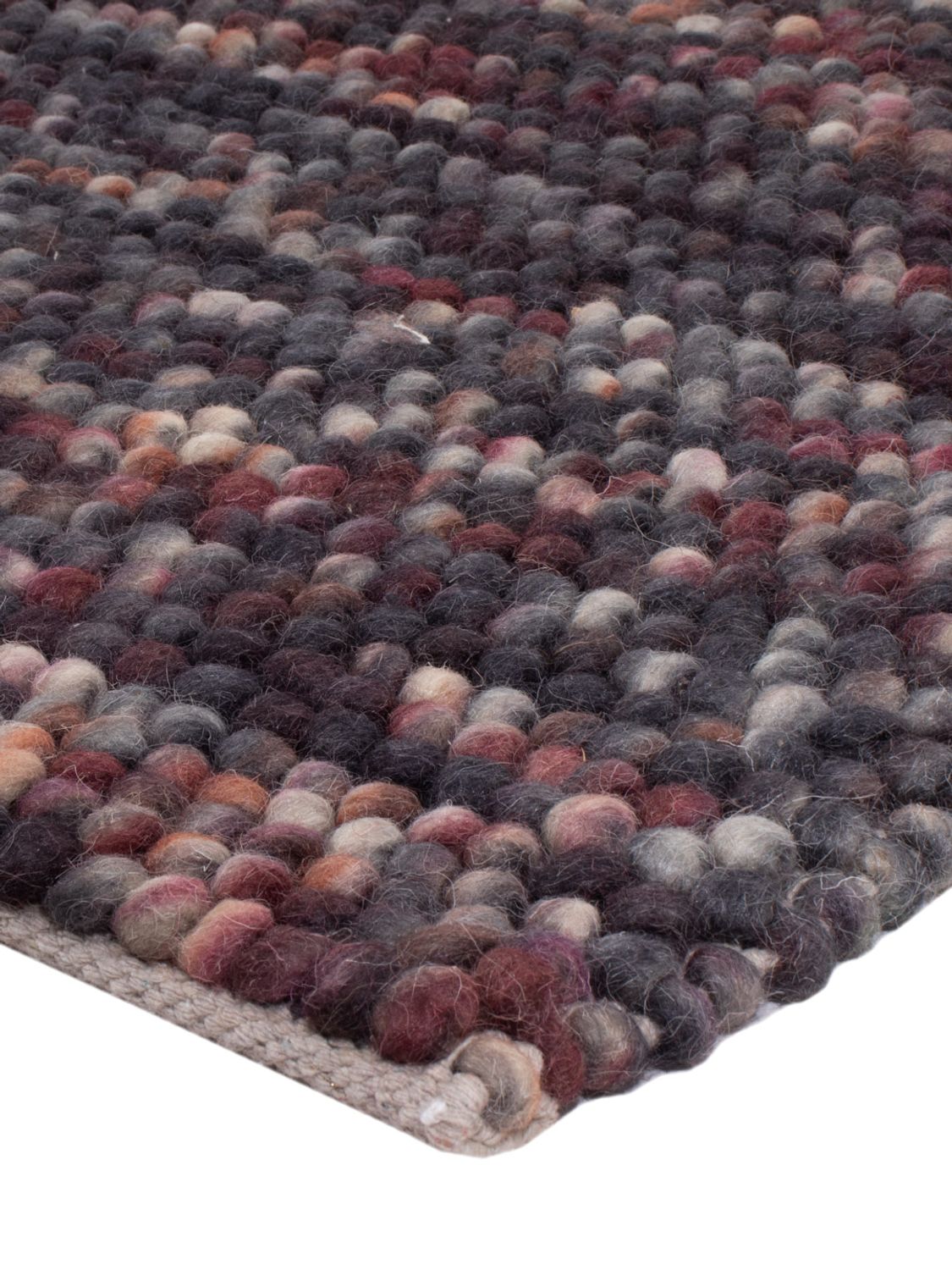 Alfombra de lana - 230 x 160 cm - caramelo